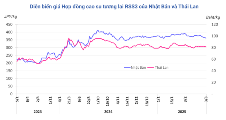 Giá Cao Su Hôm Nay 4/3: Thị trường chịu áp lực trước thuế quan của Mỹ